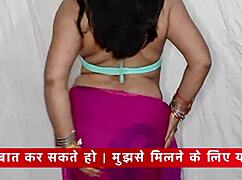 naina the naughty desi aunt teases on webcam then fucks doggystyle with big tits out