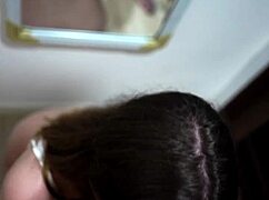 neighbors petite girl next door rims my ass then gets face fucked swallowing cum