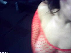 pornstar champion pins big breast babe in camel clutch then fucks her backstage