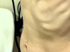 Wife's Obscene Breasts Sensitive Nipples Petite Cute Japanese Nympho Creampie Raw Sex