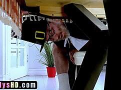 stepdad slides big toe into my pussy under table then family thanksgiving orgy with dad mother-in-law uncle huge cocks riding