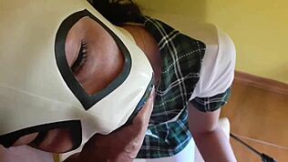 Watching her stepmom do sexual things get stepdaughter turned on