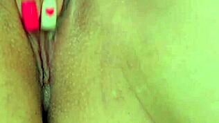 This young amateur woman has self-fingered her way into intense orgasm